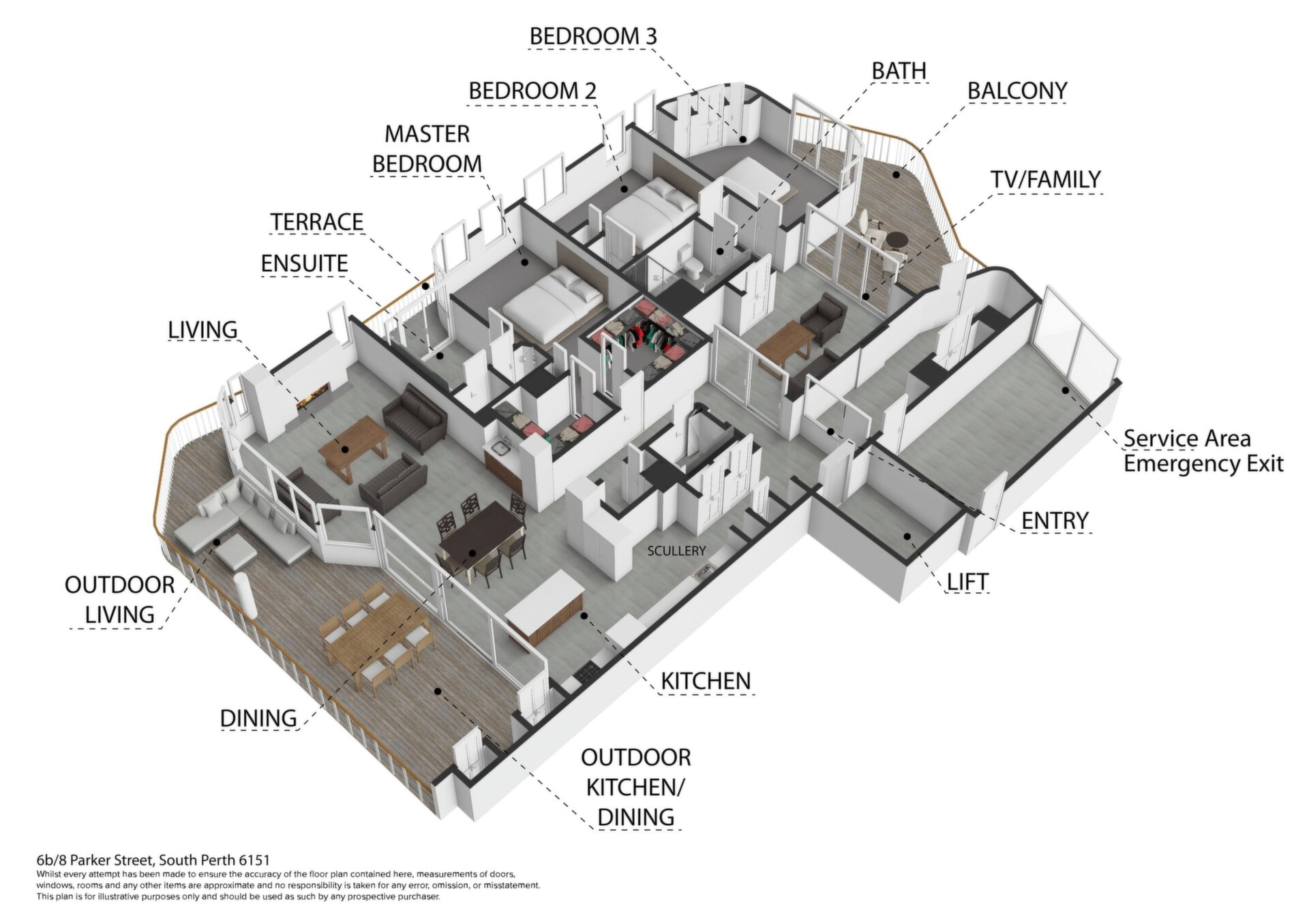 6B/8 Parker Street, South Perth Sold by Luxury Real Estate Sales - image 1